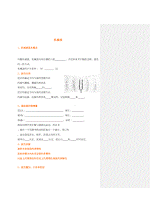 机械波练习题剖析(DOC 13页).doc