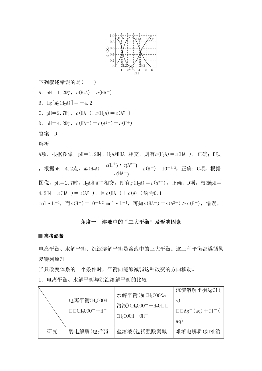 水溶液中的离子平衡复习题(DOC 47页).doc_第3页