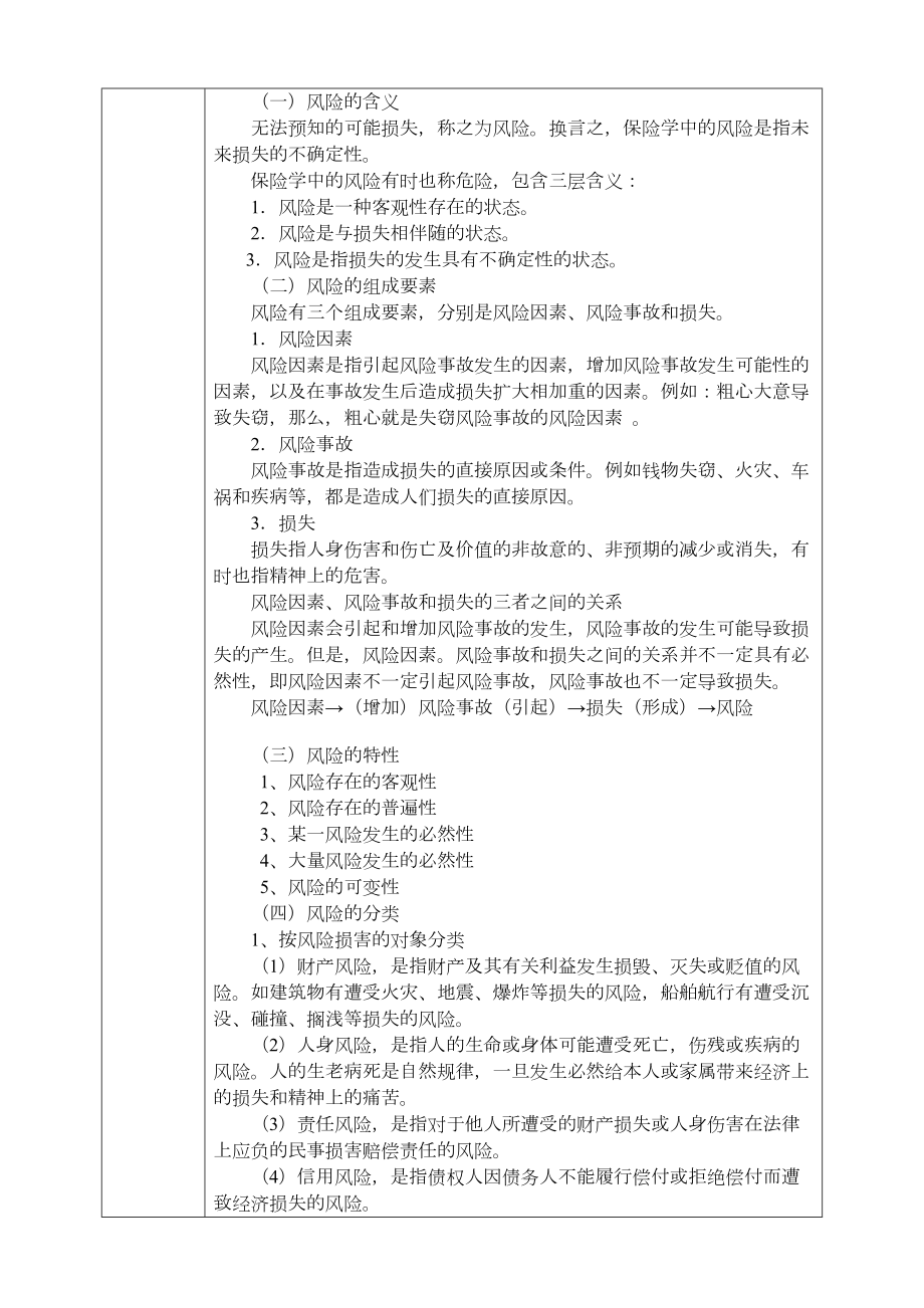 汽车保险与理赔电子教案(DOC 67页).doc_第2页