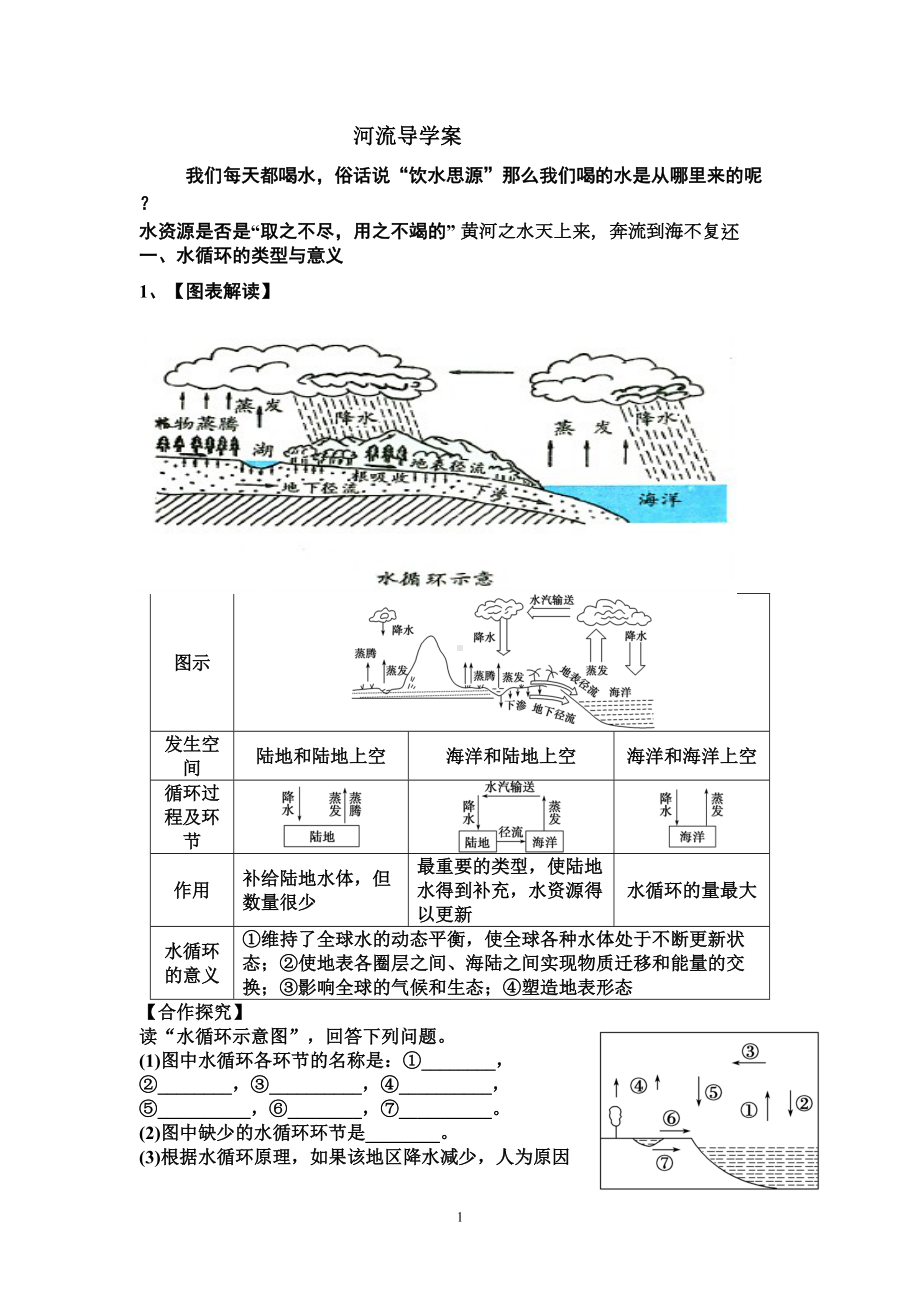 河流导学案汇总(DOC 23页).doc_第1页