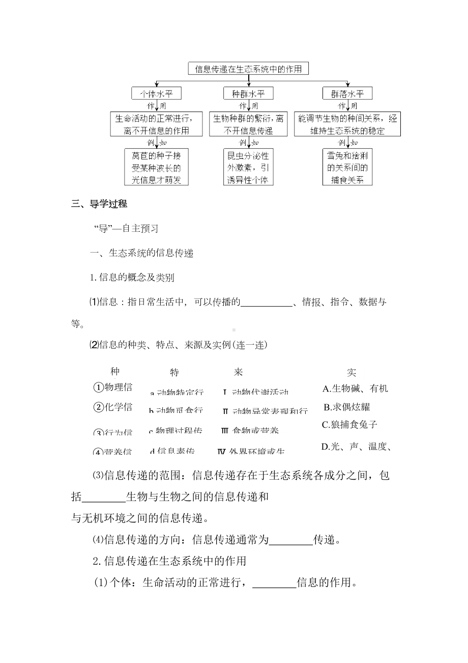 生态系统中的信息传递学案(DOC 13页).doc_第2页