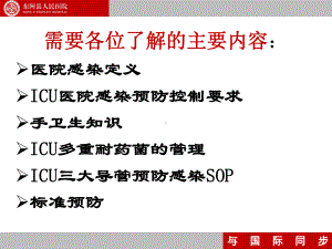 ICU医院感染知识应知应会培训讲义课件.ppt