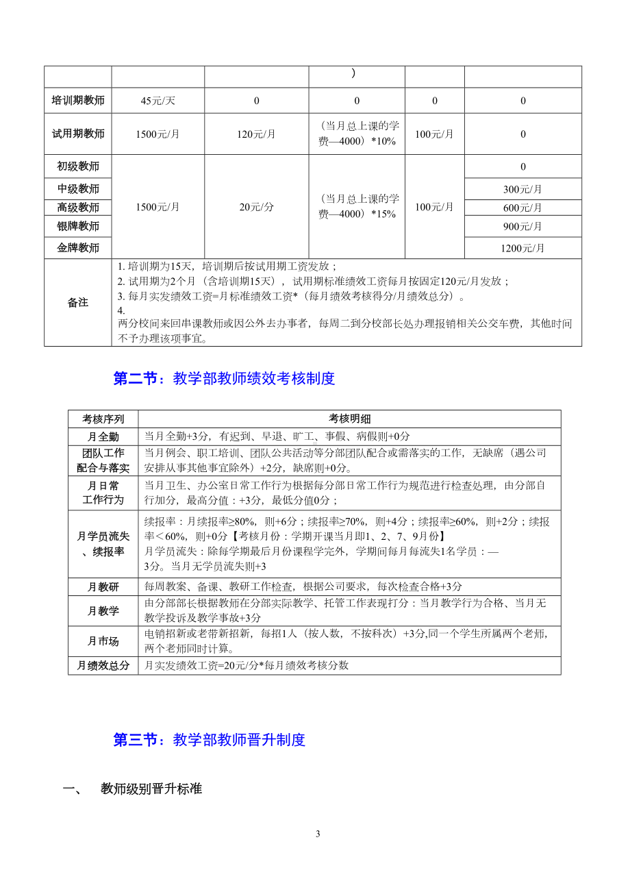 教育培训机构新薪酬制度参考81392(DOC 7页).doc_第3页