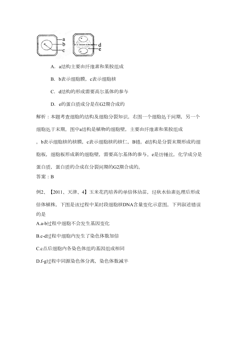 细胞的生命历程教案(DOC 11页).doc_第3页