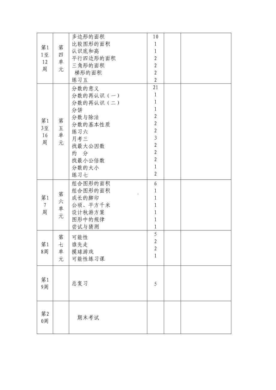 新北师大版五年级上册数学全册优秀教案(DOC 164页).doc_第2页