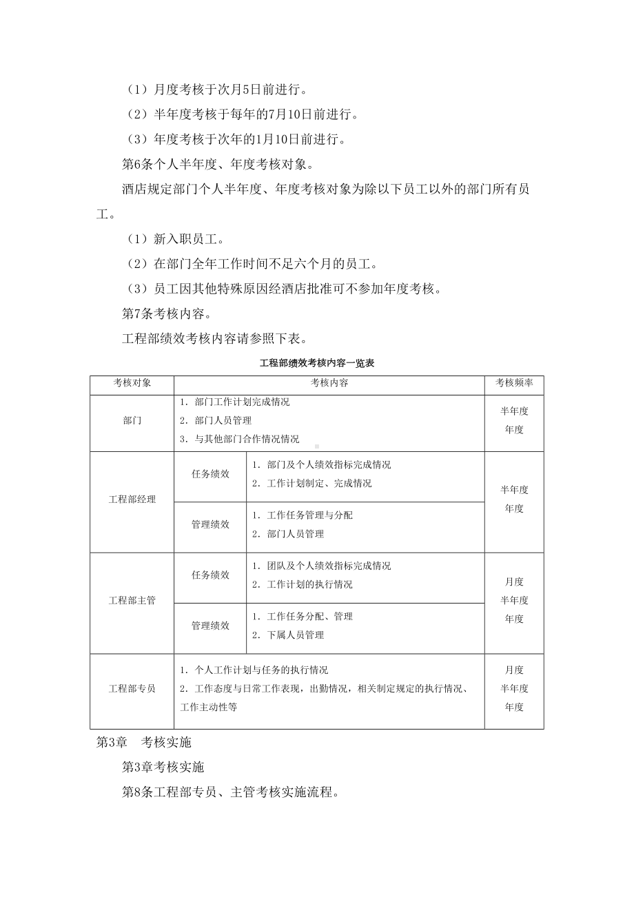 工程部绩效考核制度(DOC 9页).docx_第2页