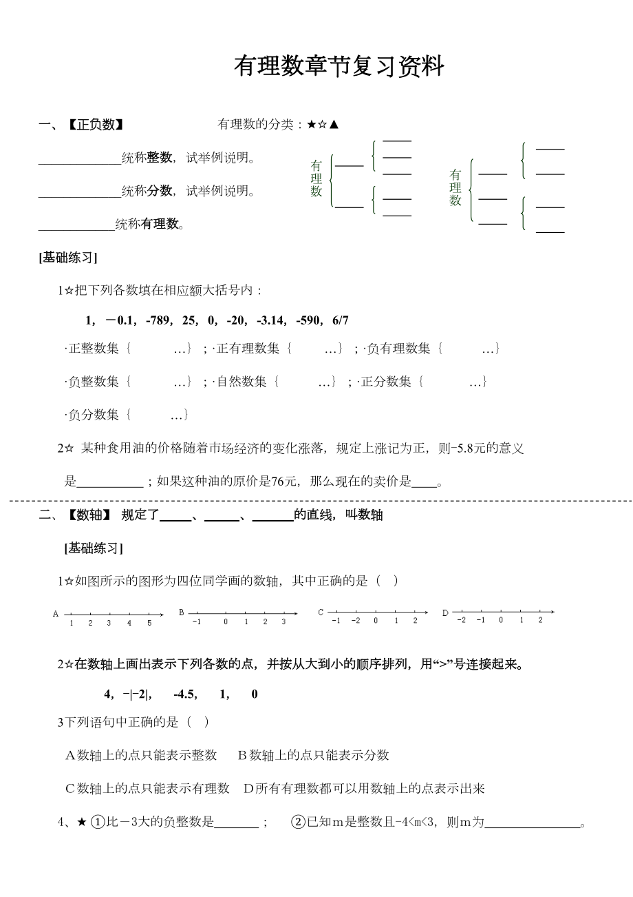 有理数复习资料(DOC 5页).doc_第1页