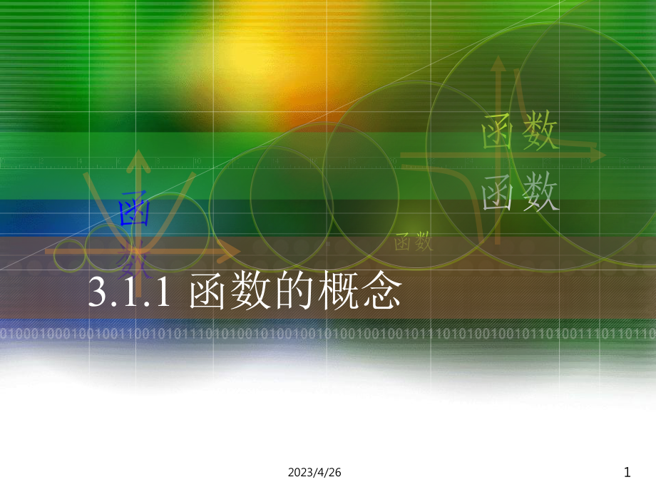 中职数学函数的概念(课堂)课件.ppt_第1页