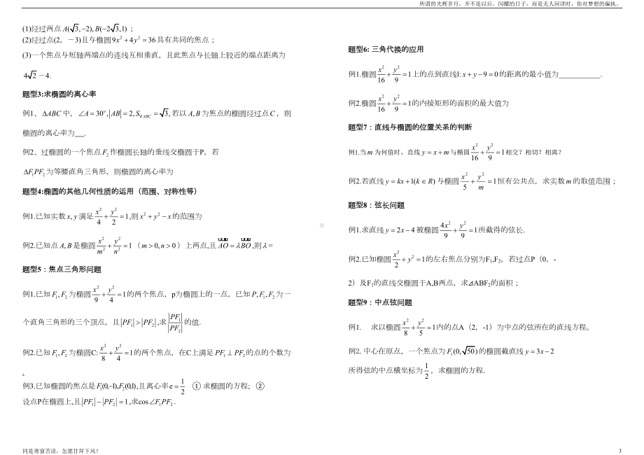 最全圆锥曲线知识点总结(新)(DOC 7页).doc_第3页