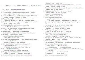 沪教版八年级上册英语期中测试卷(DOC 4页).docx