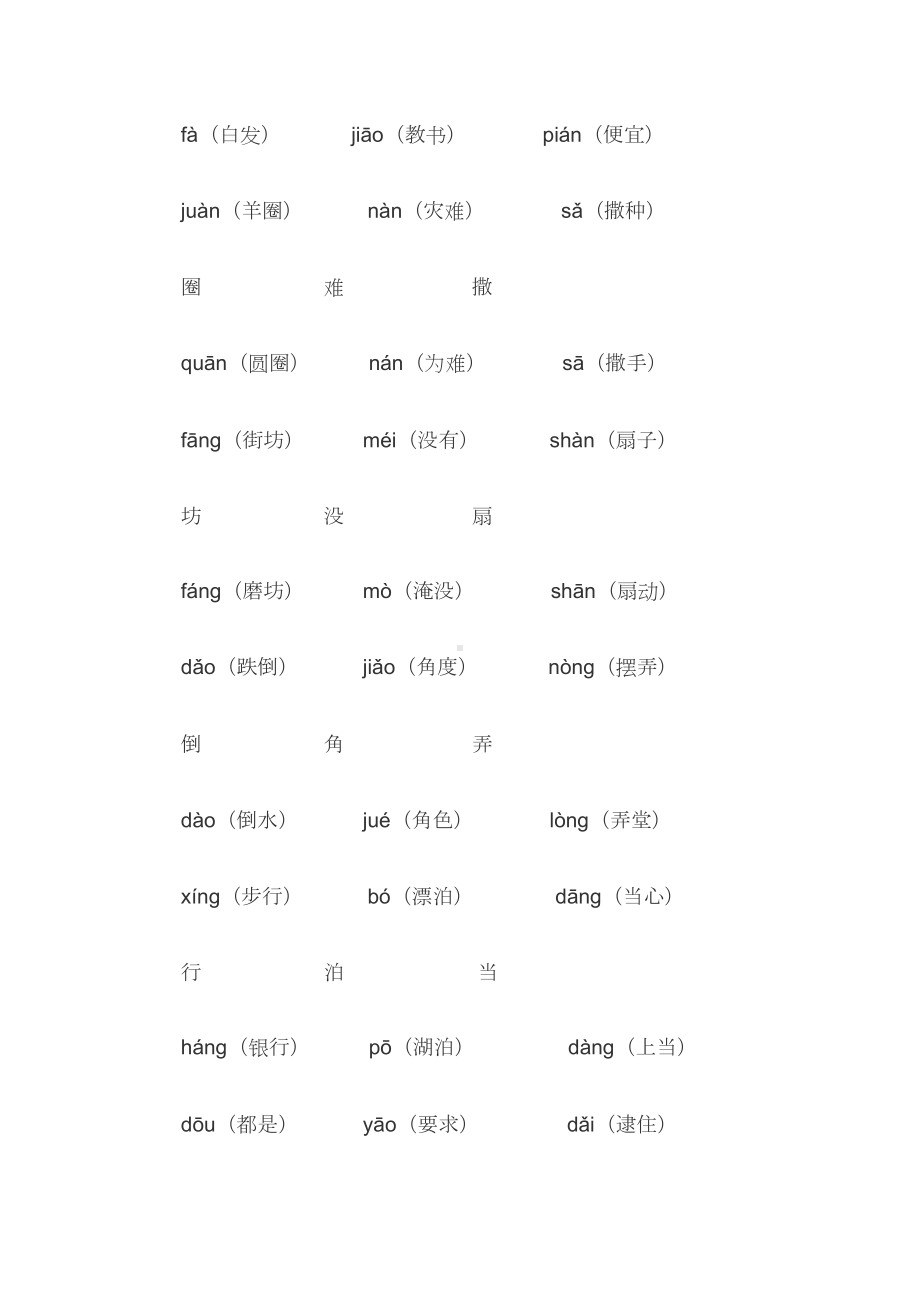 最新部编版二年级下册语文全册单元复习资料(DOC 32页).docx_第3页