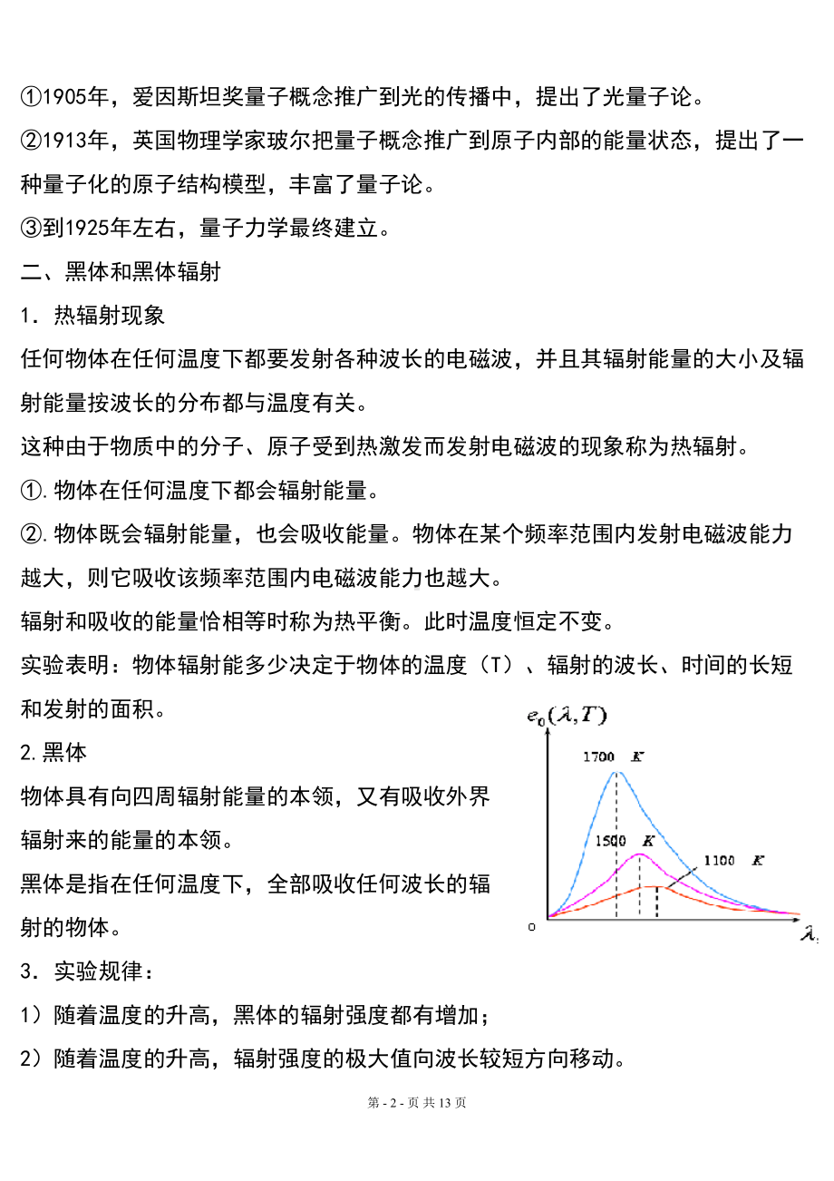 物理选修35知识点总结提纲精华版课件(DOC 13页).doc_第2页