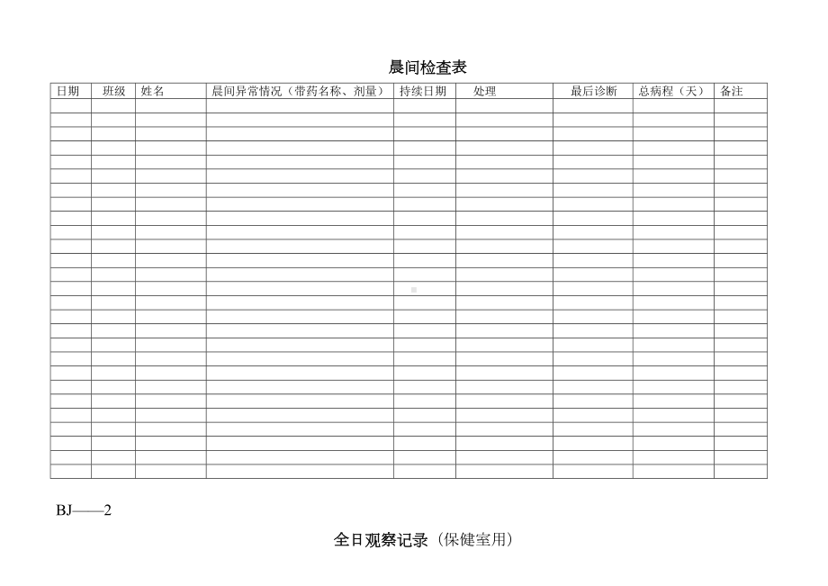 幼儿园常用表格(DOC 40页).doc_第3页