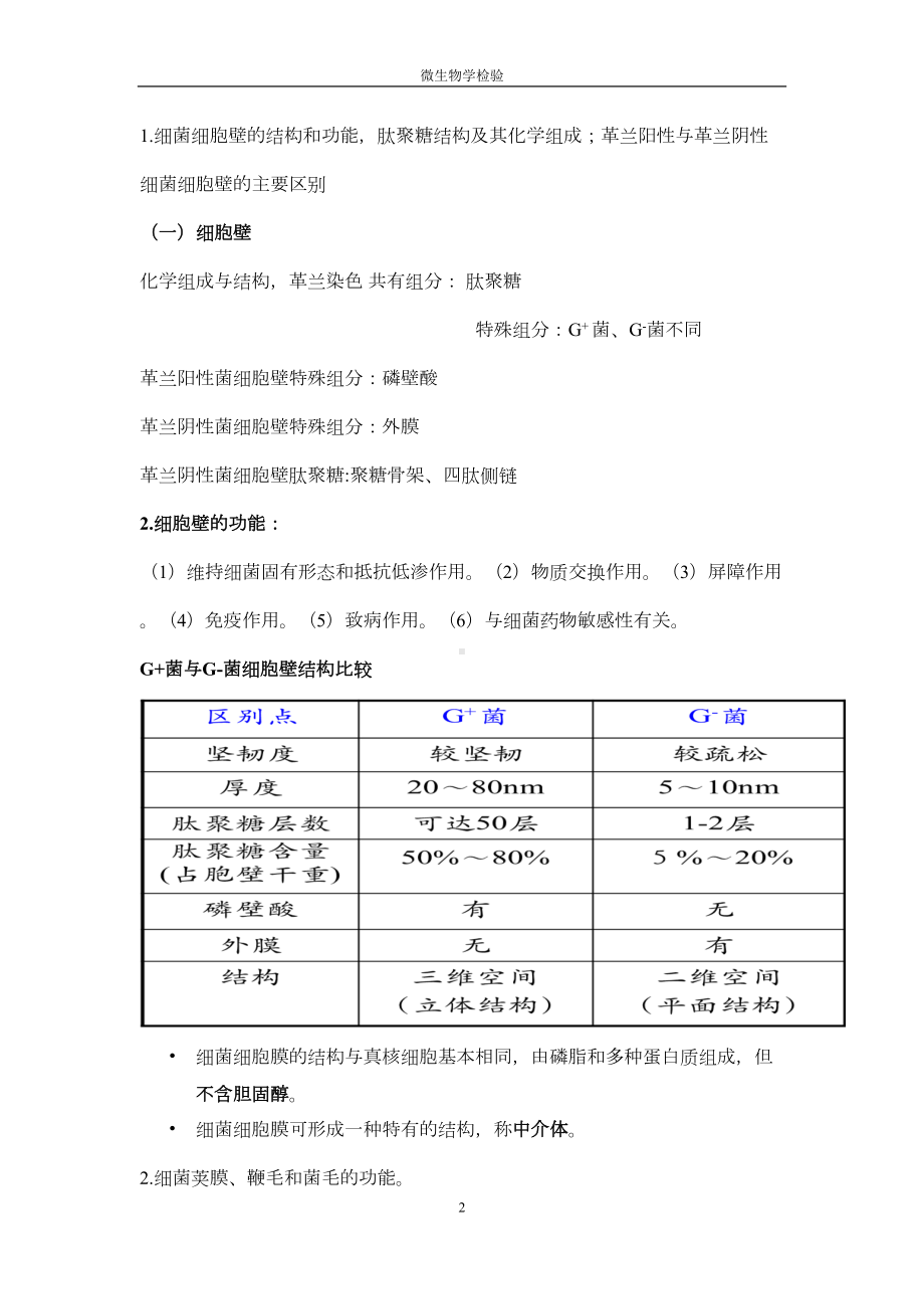 微生物学检验重点知识总结(DOC)(DOC 17页).doc_第2页