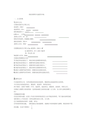 新人教版六年级下册圆柱与圆锥常见题型归纳整理(DOC 6页).doc