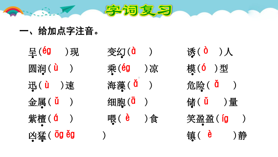 三年级下册语文课件第7单元复习(人教部编版)(共.ppt_第2页