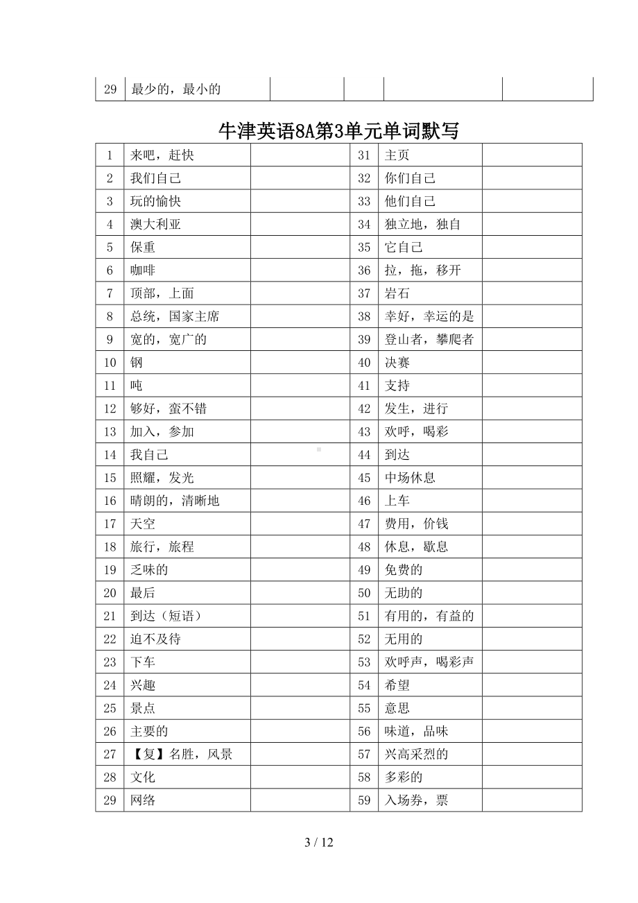 新牛津英语8A单词默写表(DOC 12页).doc_第3页