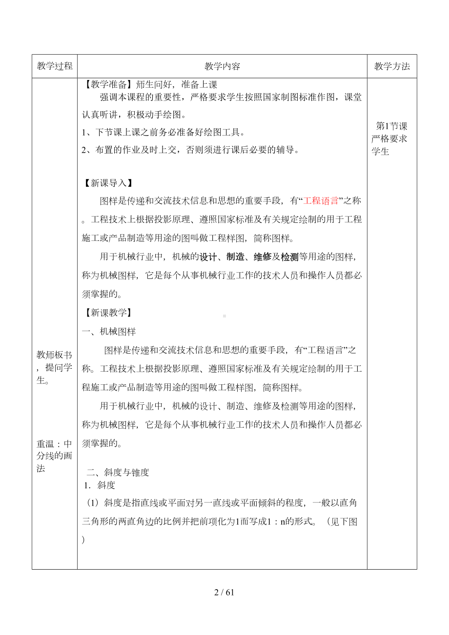 机械制图优秀教案(全)(DOC 57页).doc_第2页