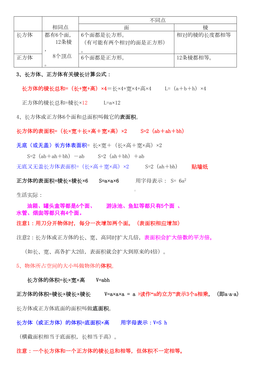 新人教版五年级下册数学知识点(DOC 5页).doc_第3页