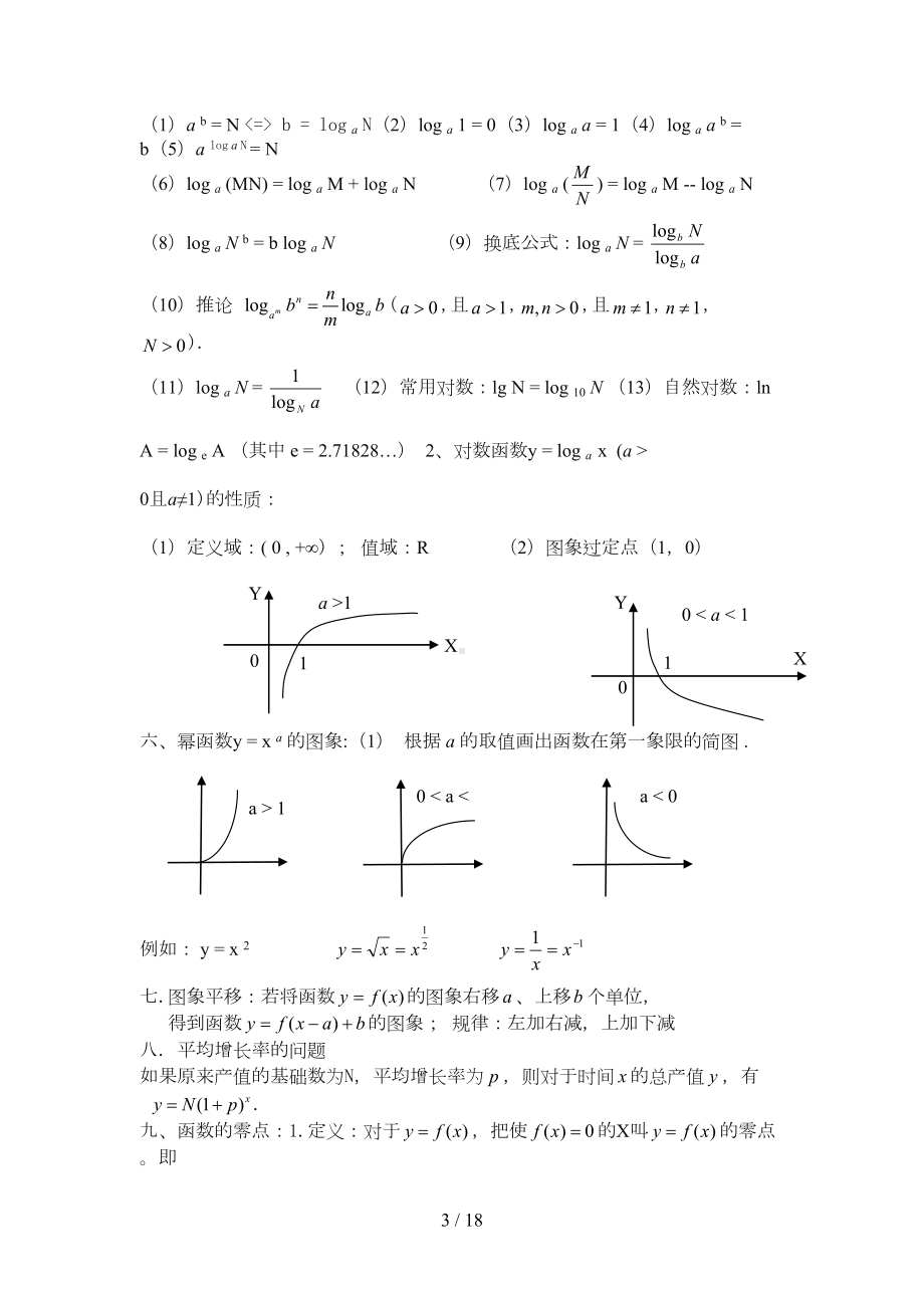 新课标高中数学必修公式大全(DOC 15页).doc_第3页