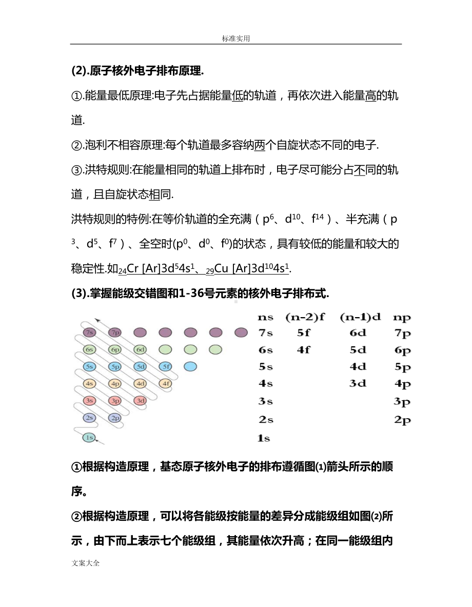 物质结构与性质知识点总结材料(DOC 26页).doc_第2页