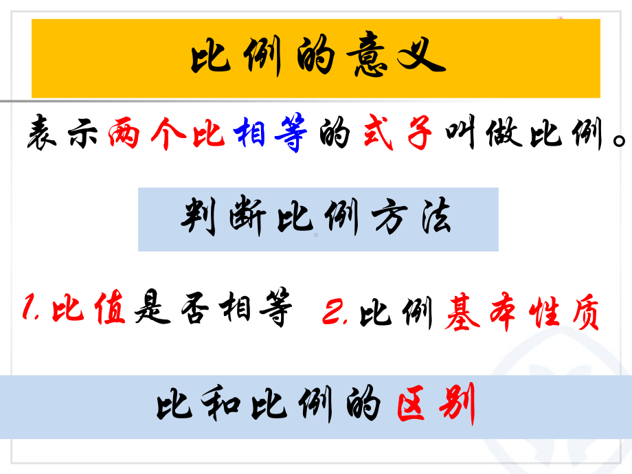 人教版六年级下册数学比例—整理复习课件.pptx_第3页