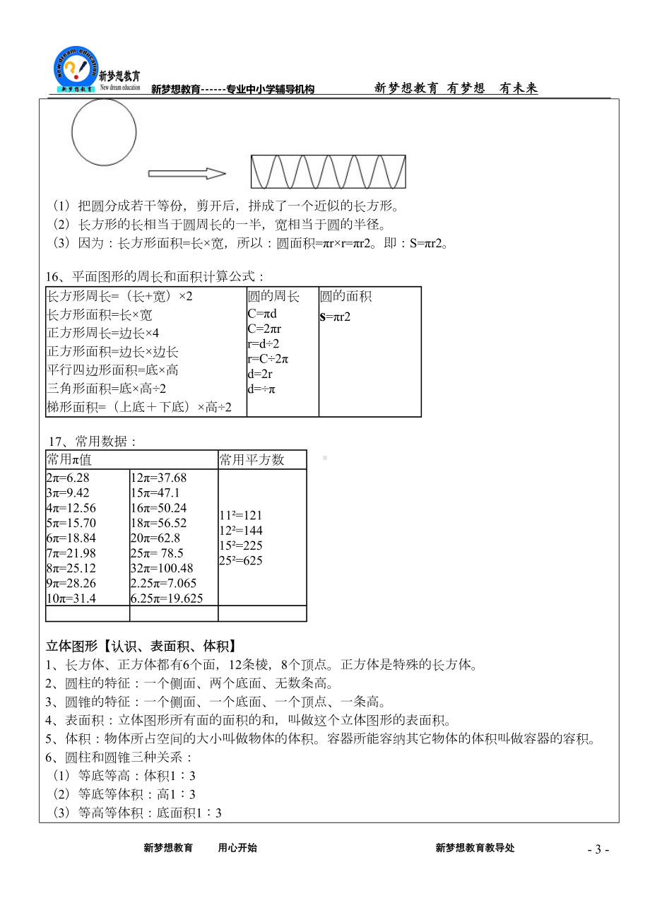 空间与图形复习题(课堂随练)(DOC 8页).doc_第3页