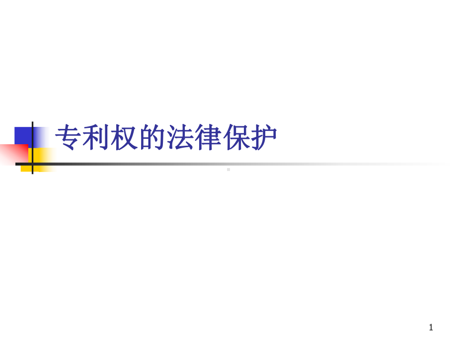 专利权的法律保护课件.ppt_第1页