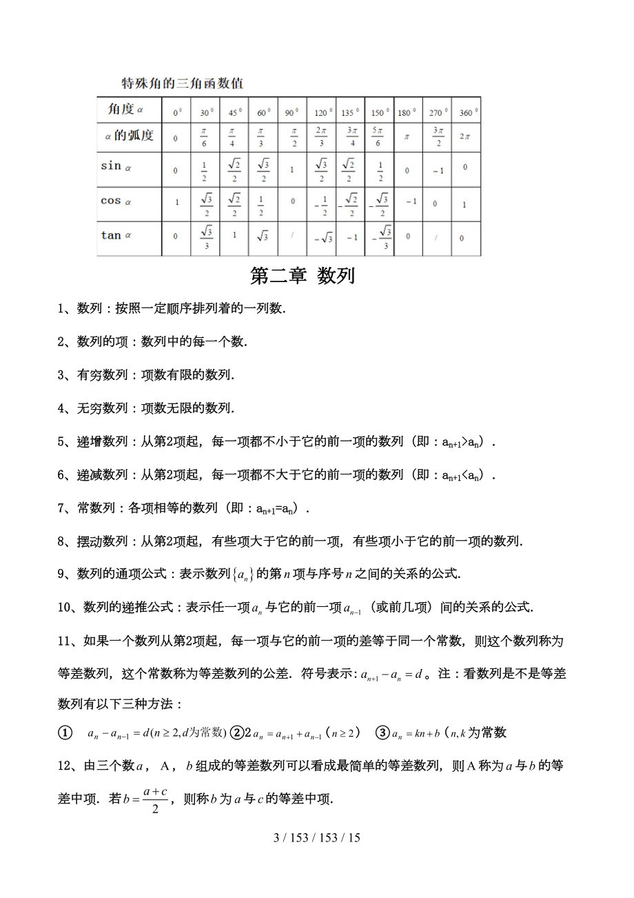 新人教版高中数学必修5知识点总结(详细)(DOC 14页).doc_第3页