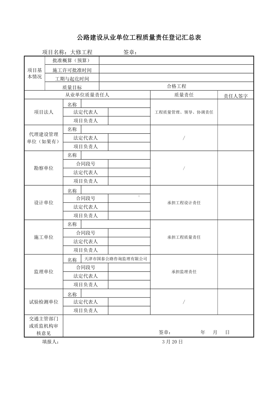 工程质量责任登记表.docx_第1页