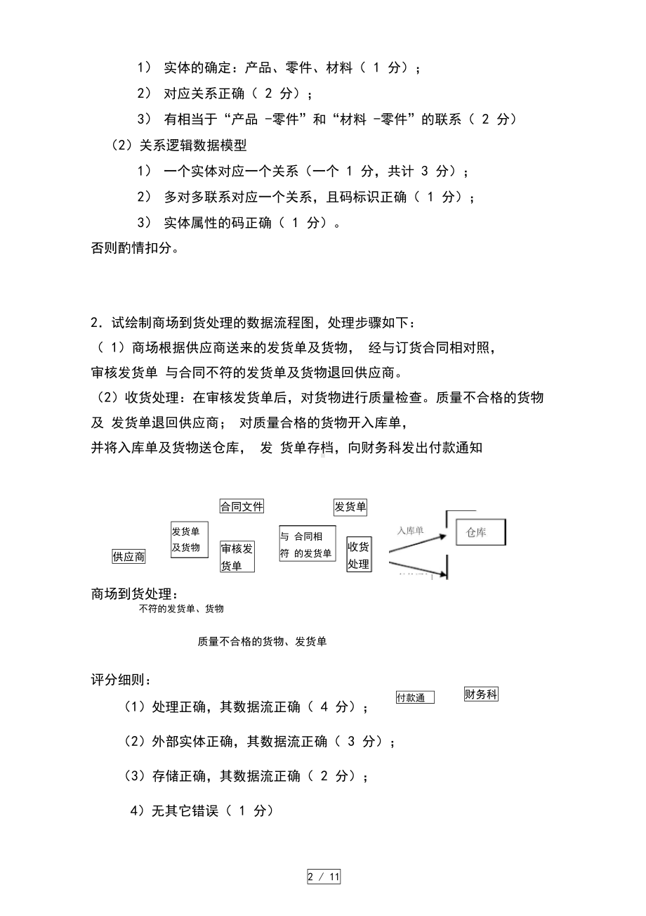 管理信息系统设计题及答案(DOC 12页).docx_第2页