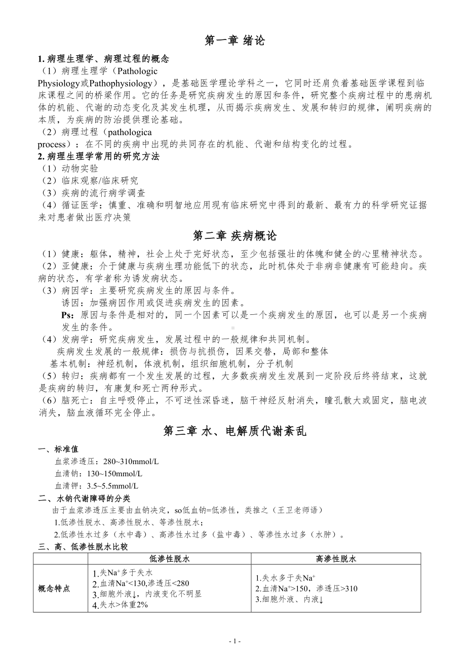 病理生理学复习笔记(DOC 25页).doc_第2页