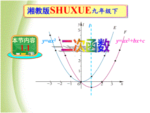 九年级数学下册11二次函数(湘教版)精选教学P课件.ppt