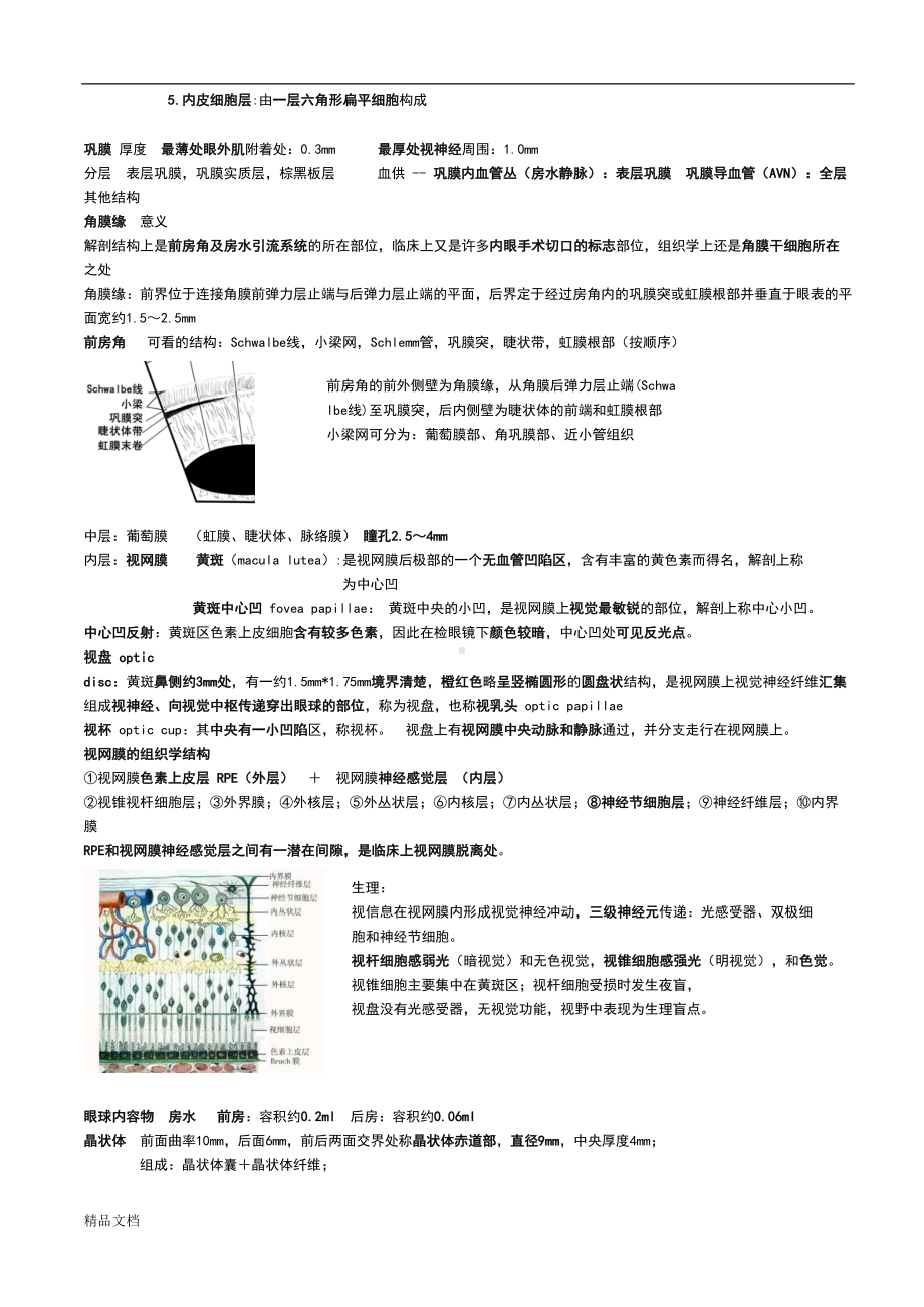 精选眼科学重点总结人卫第八版(终极版)(DOC 25页).doc_第2页