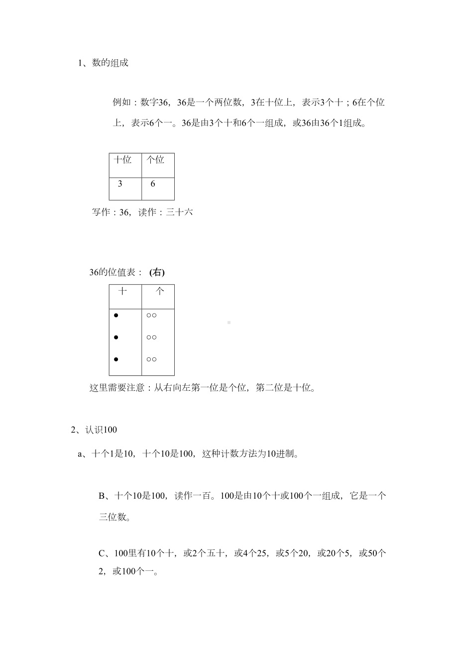 沪教版一年级下册数学知识归纳(DOC 15页).docx_第3页