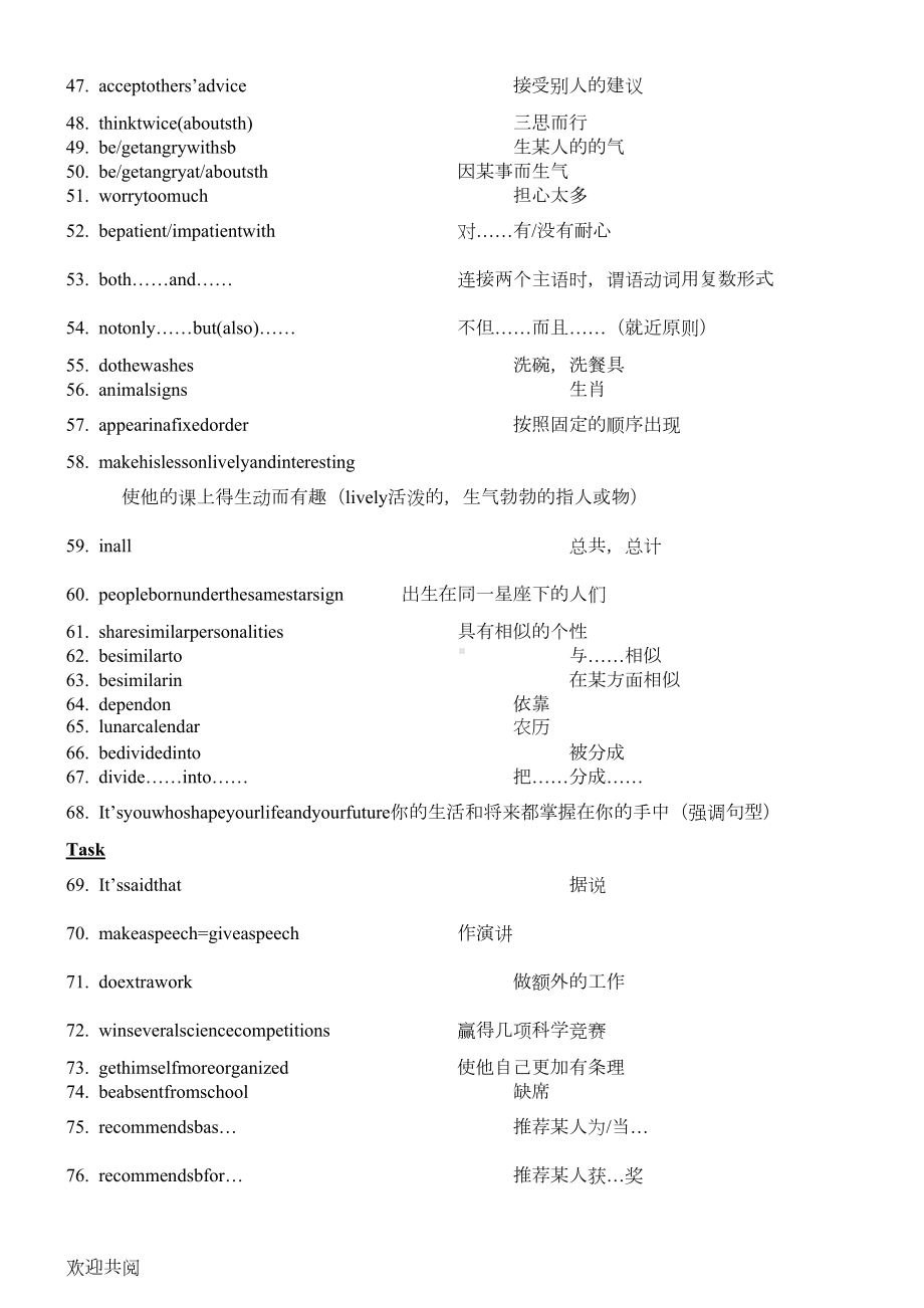 牛津译林九年级上学期英语知识点汇总(DOC 50页).doc_第3页