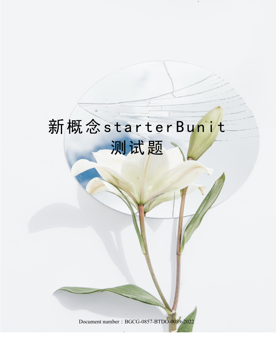 新概念starterBunit测试题(DOC 4页).docx_第1页