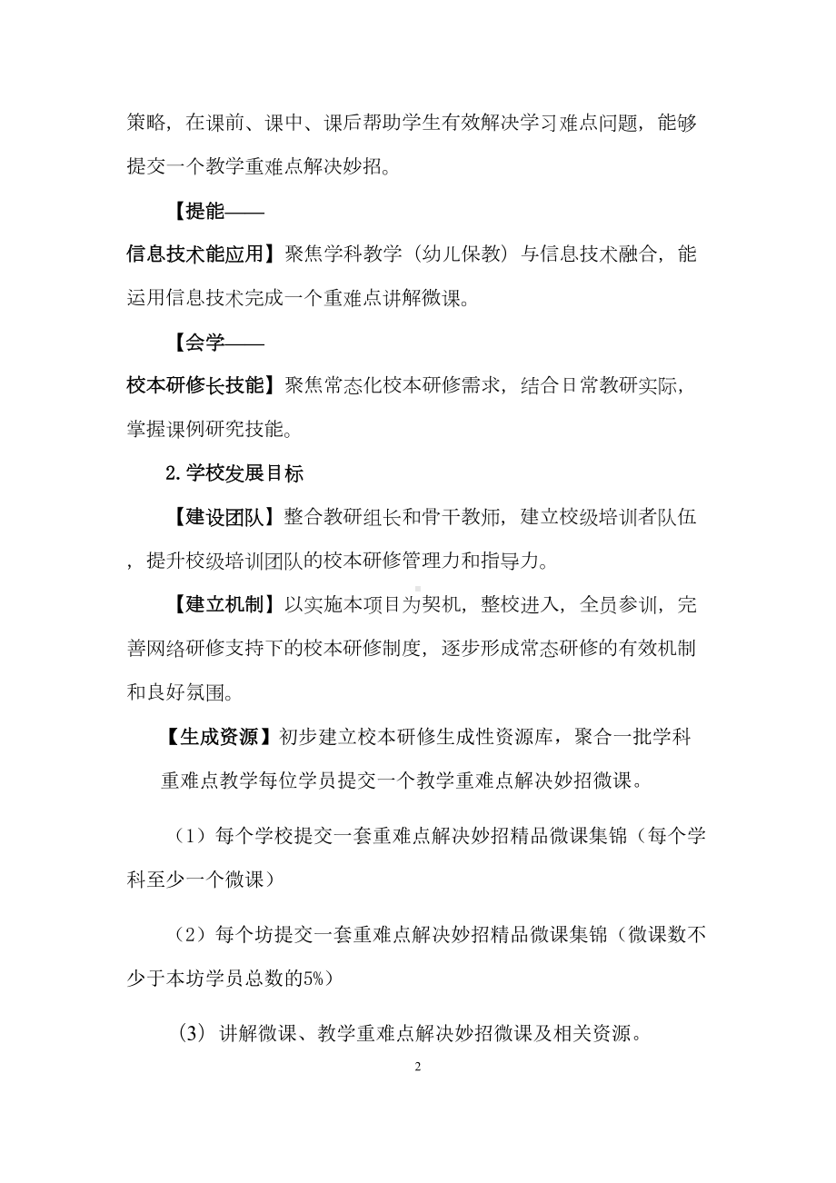 某中学学校网络研修与校本研修整合培训方案(DOC 20页).docx_第2页