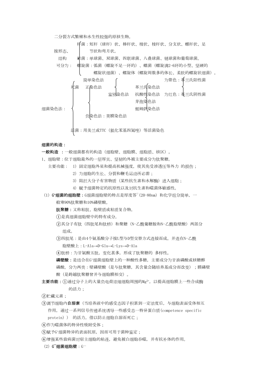 微生物学复习资料大全(DOC 49页).doc_第2页