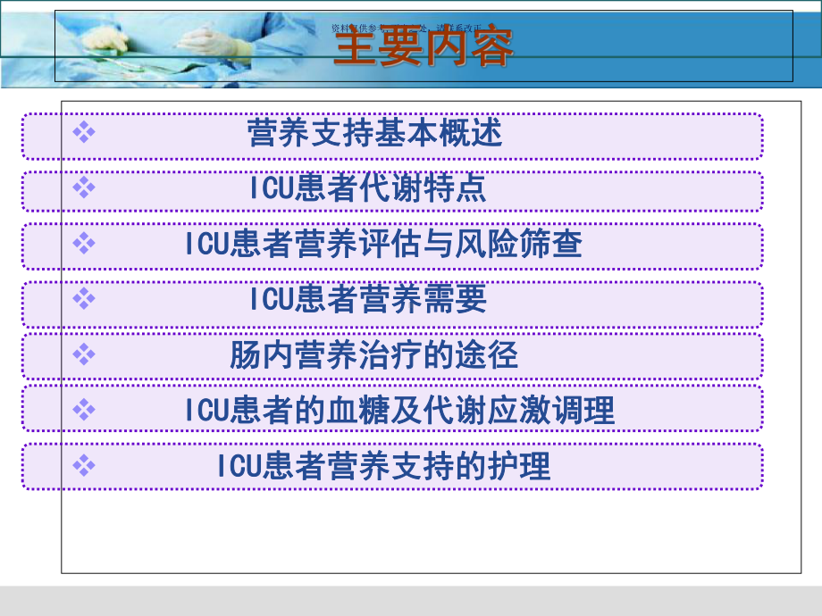 ICU患者营养支持和护理课件.ppt_第1页