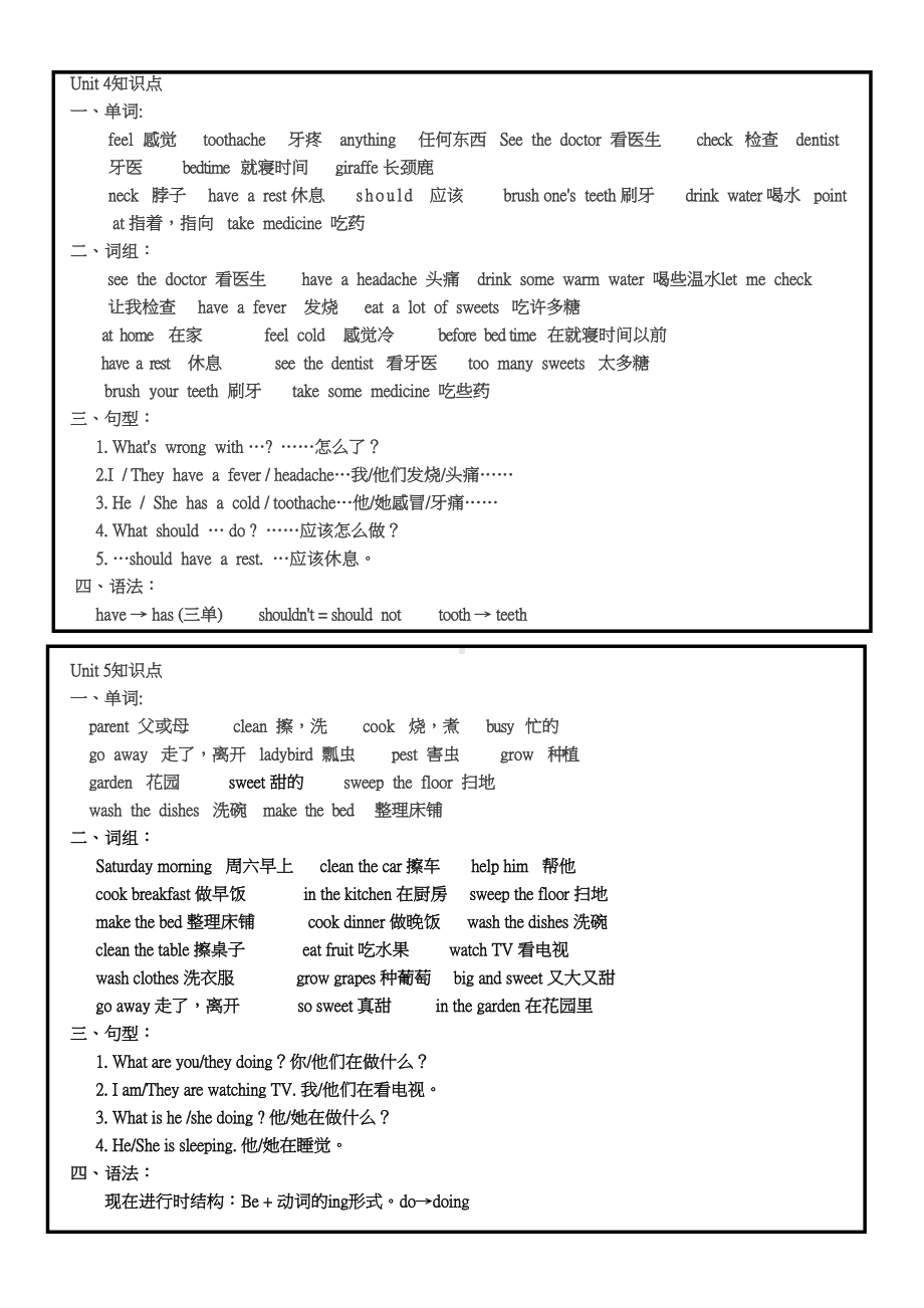 译林版五年级下英语知识点(DOC 6页).docx_第3页