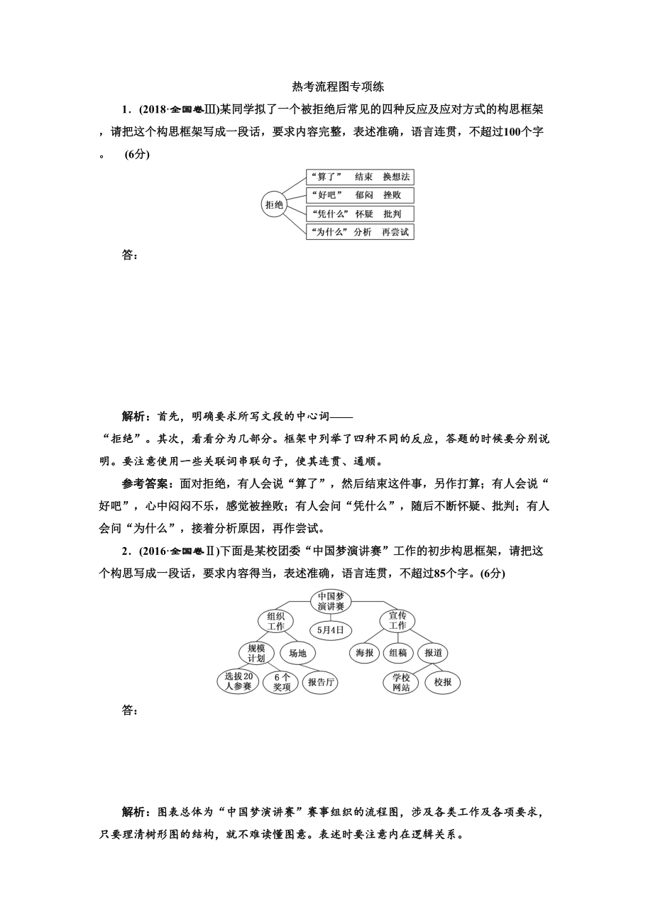 高考语文模拟试题专题训练：图文转换(一)(DOC 8页).doc_第1页