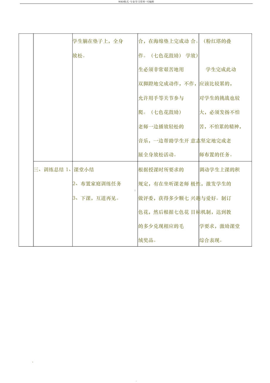 重度残疾儿童送教上门的教案(DOC 41页).docx_第3页