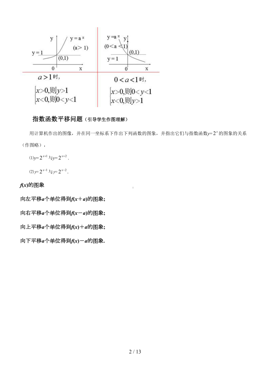 指数函数经典例题和课后模拟题(DOC 12页).doc_第2页