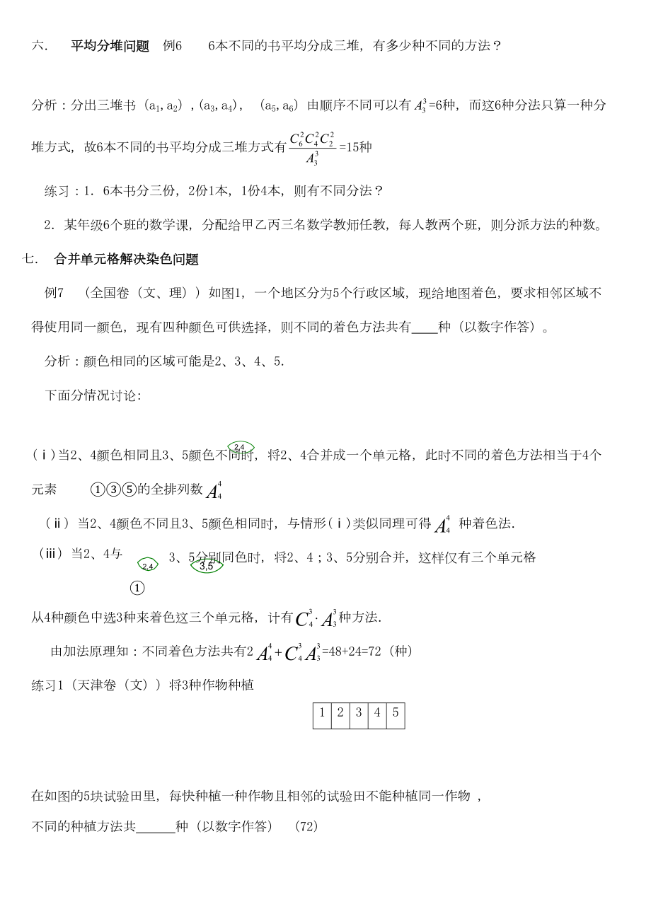 高考专题总结排列组合题型(DOC 7页).doc_第3页