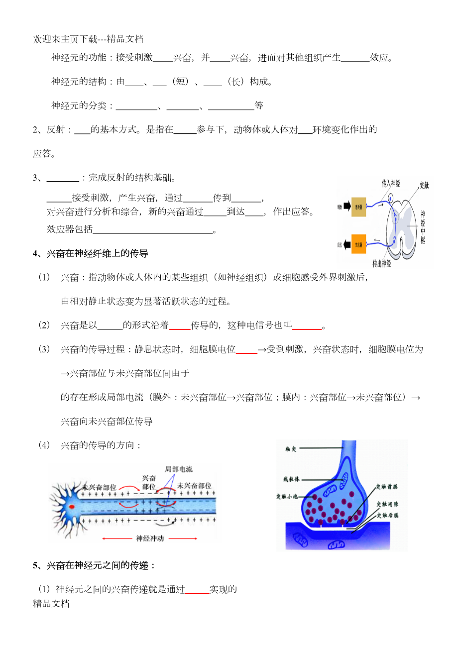 高中生物必修三复习提纲汇总(DOC 14页).doc_第3页