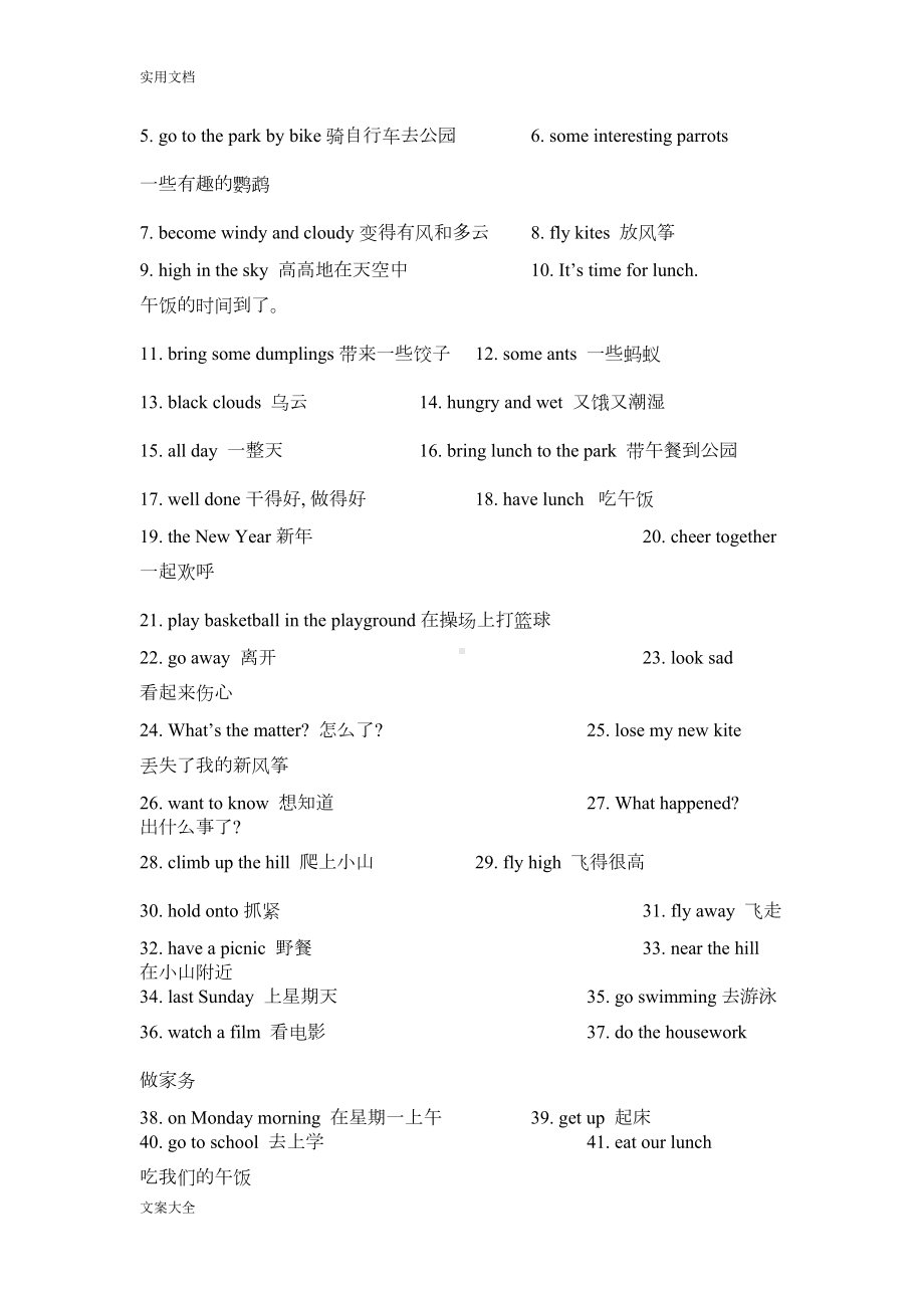 译林6AUnit2详细知识点和练习(DOC 12页).doc_第2页