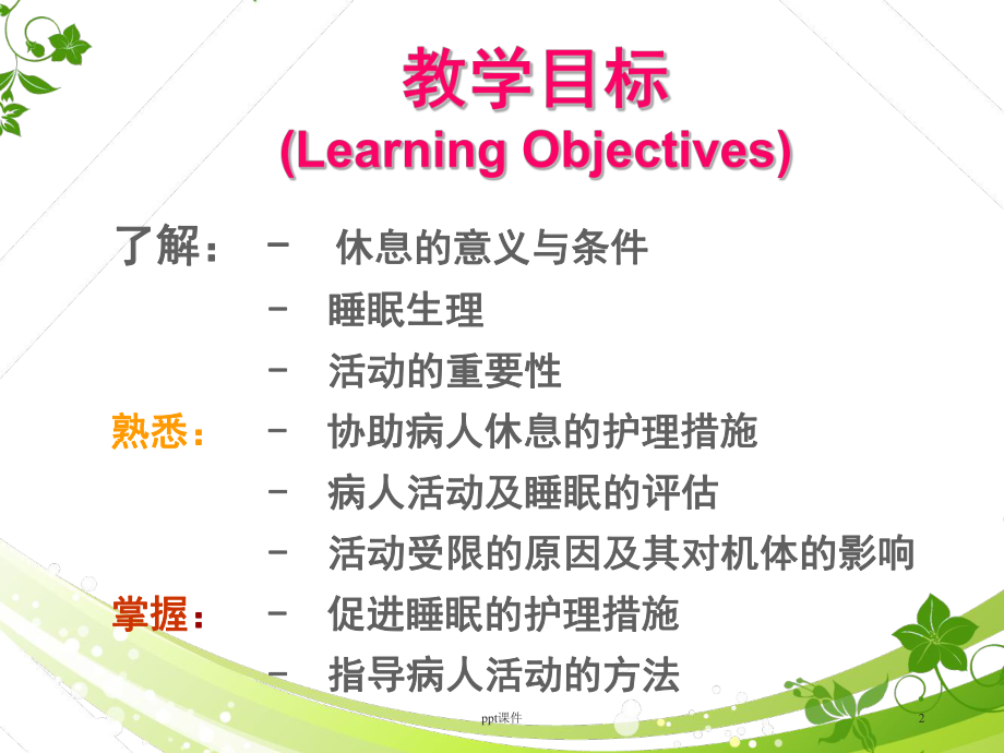 护理学基础-休息与活动-课件.ppt_第2页