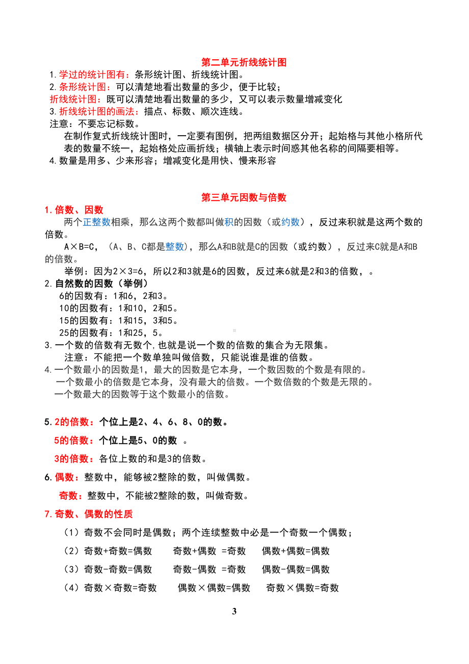 苏教版小学数学五年级下册知识点总结(DOC 9页).doc_第3页