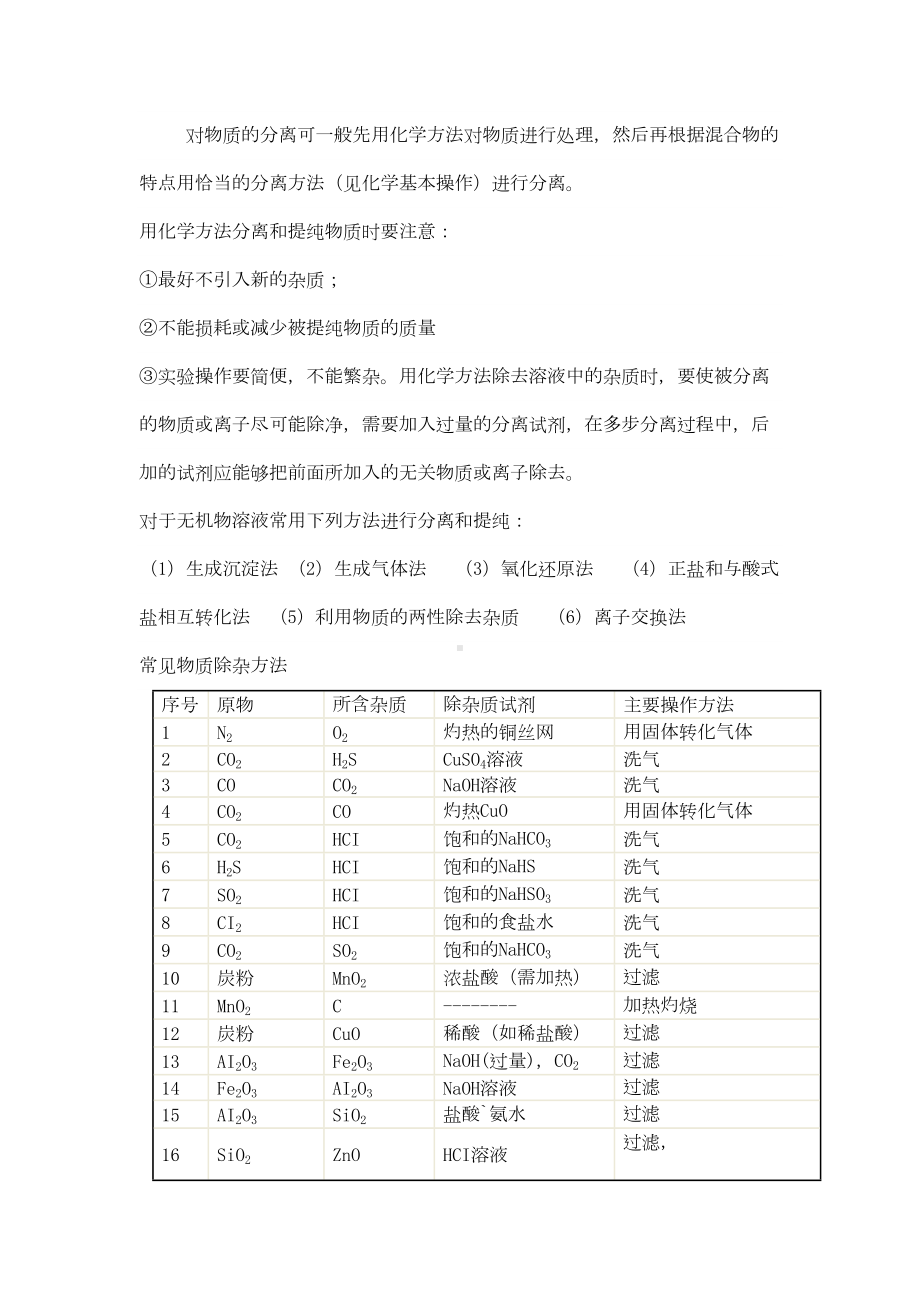 高一化学必修一知识点汇集(DOC 26页).doc_第3页